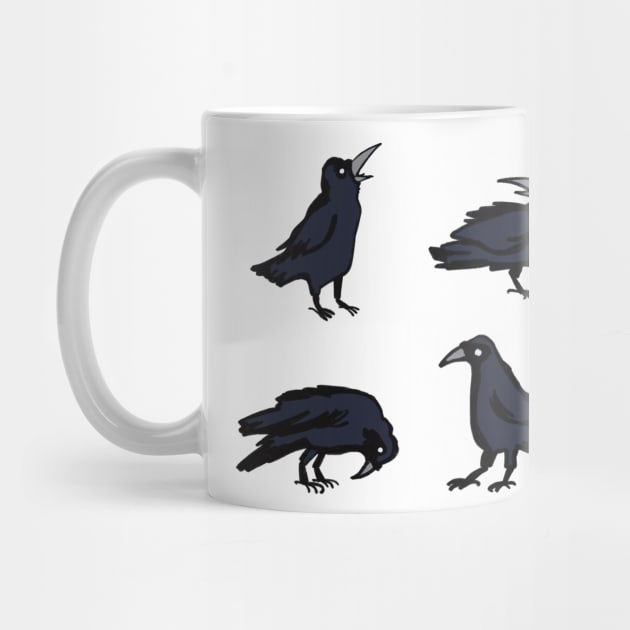 Four Crows by Nigh-designs